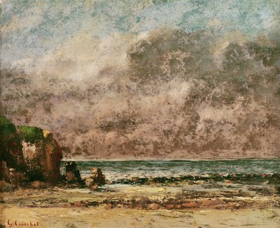 Paysage marin calme - Gustave Courbet